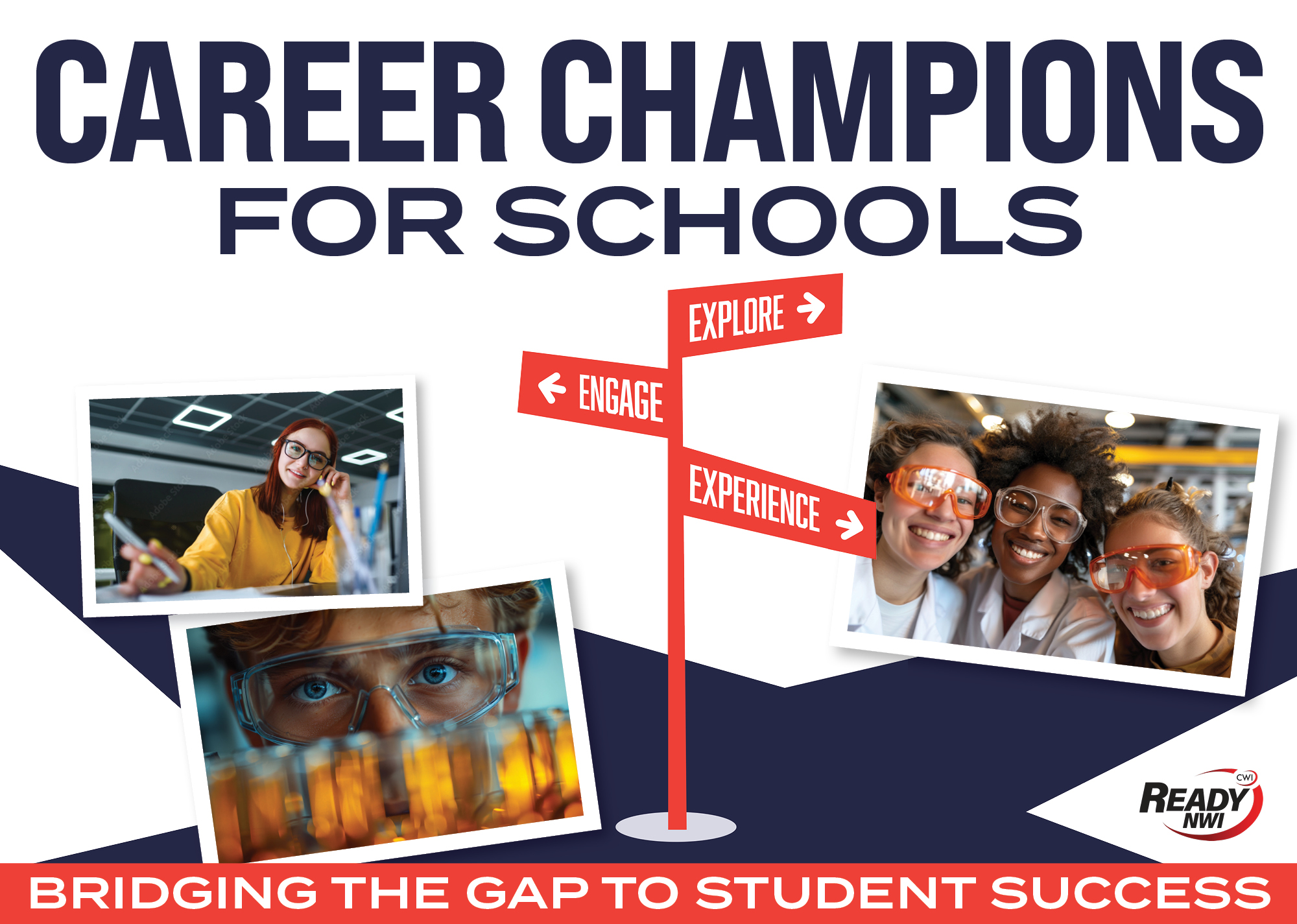 Career Champions for Schools graphic image